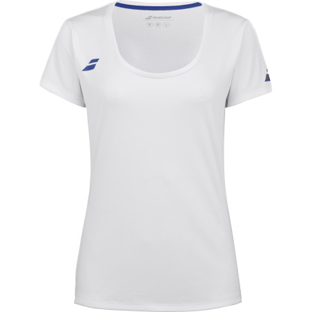 T-Shirt BABOLAT Femme PLAY CAP SLEEVE Blanc 2024