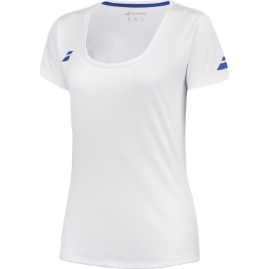 T-Shirt BABOLAT Femme PLAY CAP SLEEVE Blanc 2024
