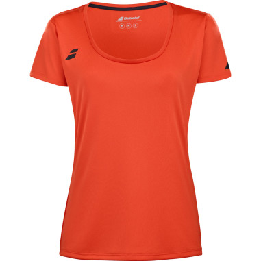 T-Shirt BABOLAT Femme PLAY CAP SLEEVE Rouge 2024