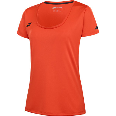 T-Shirt BABOLAT Femme PLAY CAP SLEEVE Rouge 2024