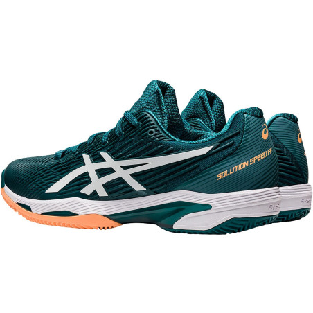 Chaussures ASICS Homme SOLUTION SPEED FF 2 Terre Battue Vert AH 2022