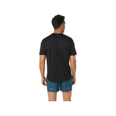 T-Shirt Running ASICS Homme FUJITRAIL LOGO SS TOP Noir /... 2