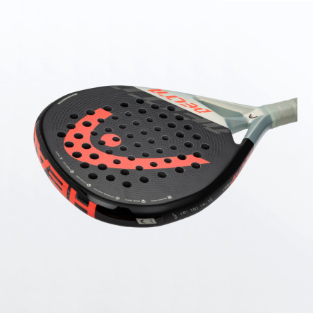 Raquette Padel HEAD DELTA PRO Noir / Gris / Orange (375 g) 2022
