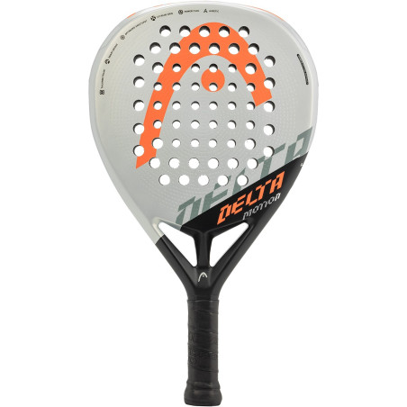 Raquette Padel HEAD DELTA MOTION Gris / Noir / Orange (360 g) 2022