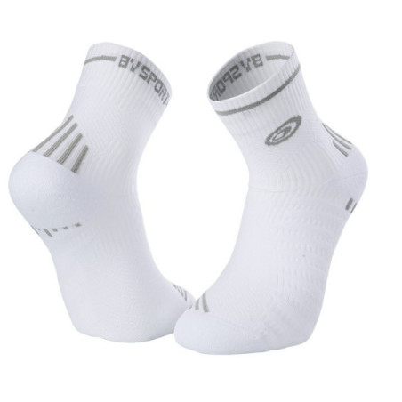 Chaussettes Running BV SPORT Courtes RUN MARATHON Blanc