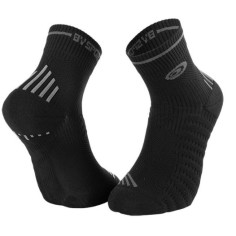 Chaussettes Running BV SPORT Courtes RUN MARATHON Noir