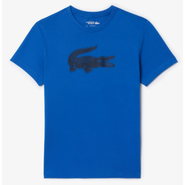 T-Shirt LACOSTE Homme SPORT RESPIRANT Bleu /...