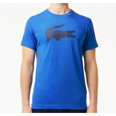 T-Shirt LACOSTE Homme SPORT Bleu / Noir PE 2024