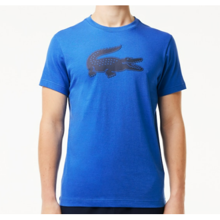 T-Shirt LACOSTE Homme SPORT Bleu / Noir PE 2024
