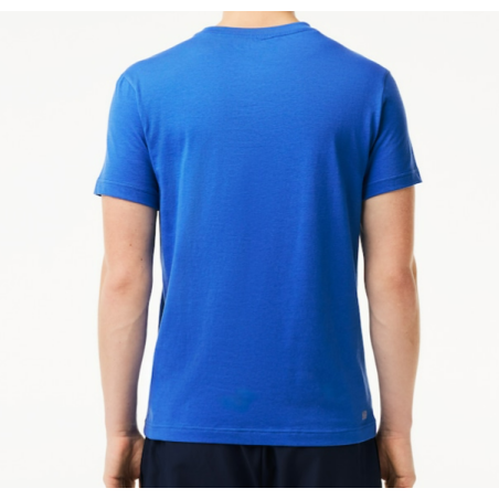 T-Shirt LACOSTE Homme SPORT Bleu / Noir PE 2024