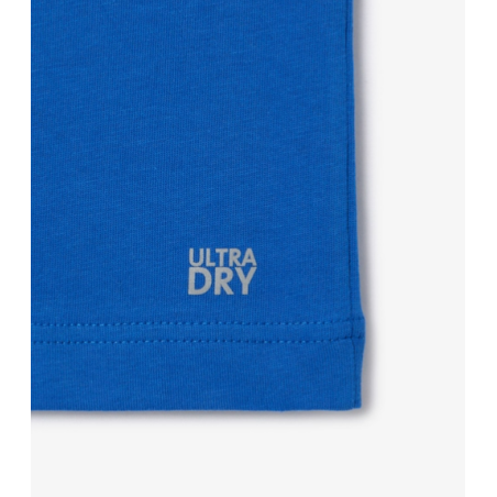 T-Shirt LACOSTE Homme SPORT RESPIRANT Bleu / Noir PE 2024