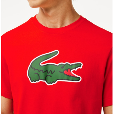 T-Shirt LACOSTE Homme SPORT ULTRA-DRY Rouge /...