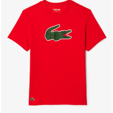 T-Shirt LACOSTE Homme SPORT ULTRA-DRY Rouge /...