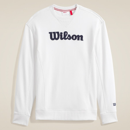 Sweat WILSON Homme PARKSIDE CREW SNOW Blanc / Bleu PE 2024