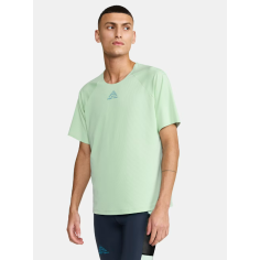 T-Shirt Running Homme CRAFT PRO TRAIL Vert / Bleu PE 2024