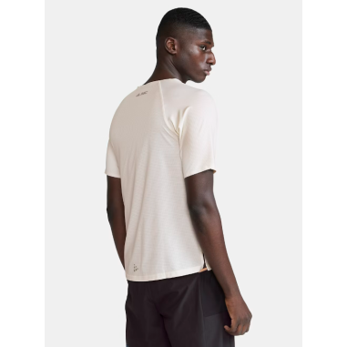 T-Shirt Running Homme CRAFT PRO TRAIL Ecru /...