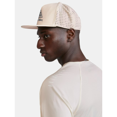 T-Shirt Running Homme CRAFT PRO TRAIL Ecru /...