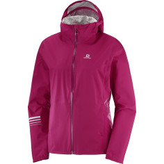 Veste Running SALOMON Femme LIGHTNING WP Rose AH 2018