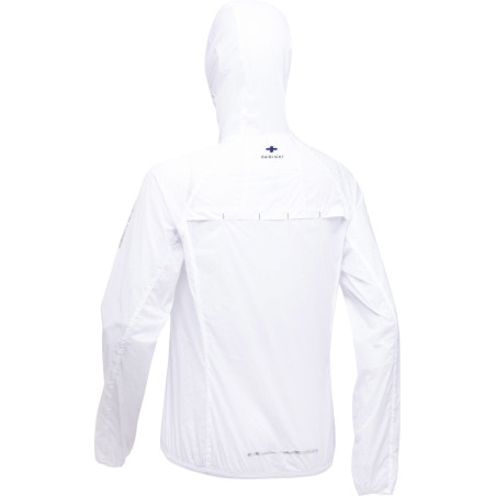 Veste Running RAIDLIGHT Femme Hyperlight Windproof W Blanc / Bleue PE 2019