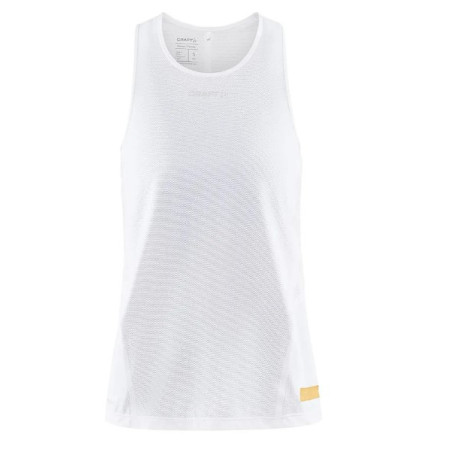 Débardeur Running CRAFT Femme PRO HYPERVENT SINGLET Blanc PE 2022