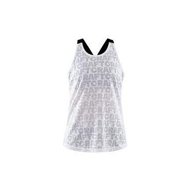 Débardeur Running CRAFT Femme Blanc CORE CHARGE...