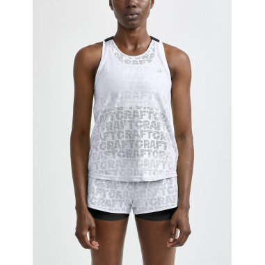 Débardeur Running CRAFT Femme Blanc CORE CHARGE...