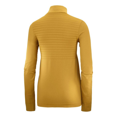 T-Shirt Running ML SALOMON Femme COMET SEAMLESS HZ W Moutarde AH 2021