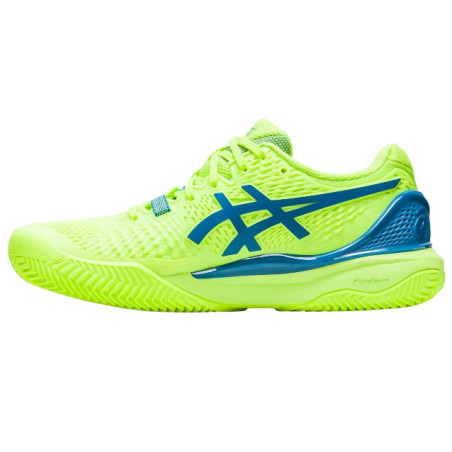Chaussures ASICS Femme GEL-RESOLUTION 9 Clay Vert PE 2023