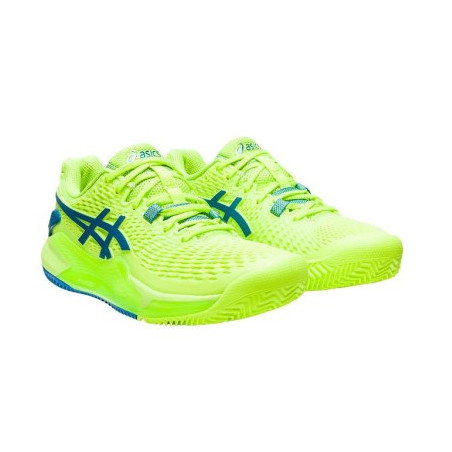 Chaussures ASICS Femme GEL-RESOLUTION 9 Clay Vert PE 2023