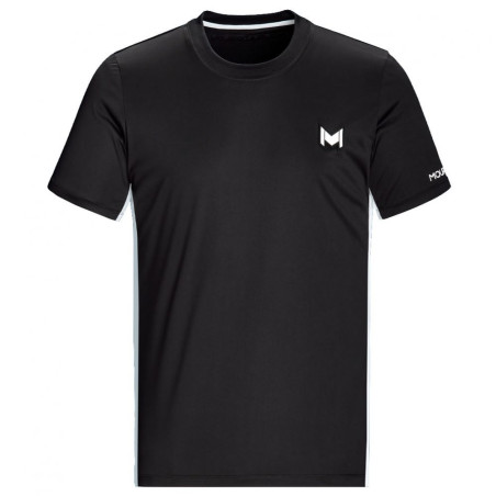 T-Shirt MOURATOGLOU Homme MATCH Noir / Blanc PE 2024