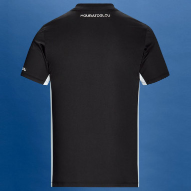 T-Shirt MOURATOGLOU Homme MATCH Noir / Blanc PE...