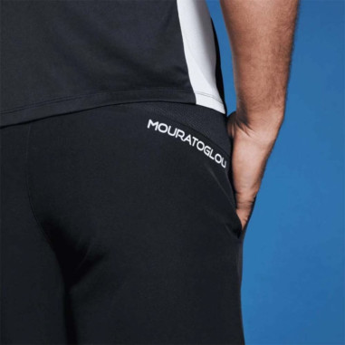 Short MOURATOGLOU Homme MATCH Noir / Blanc PE 2024