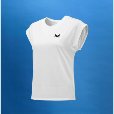 T-Shirt MOURATOGLOU Femme MATCH DRI FIT Blanc /...