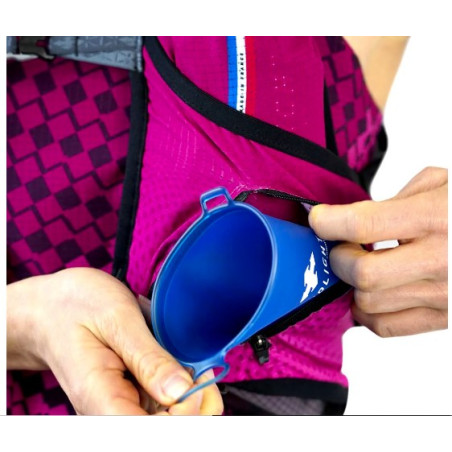 Sac à dos RAIDLIGHT ULTRALIGHT 12L FAB Rose + 2 flask 600 ml 190g PE 2024