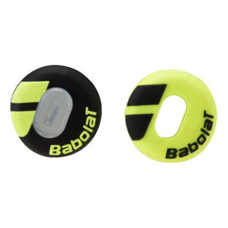 Antivibrateur BABOLAT CUSTOM DAMP Noir / Jaune Fluo