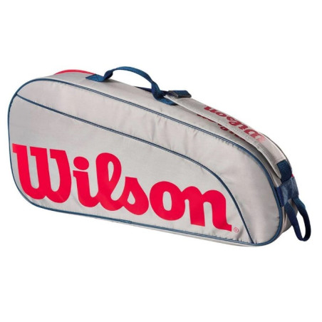 Sac WILSON JUNIOR 3 PACK Gris / Rouge 2023