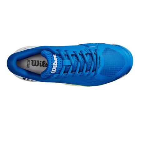 Chaussures WILSON Homme RUSH PRO ACE Terre Battue Bleu / Blanc / Jaune PE 2023