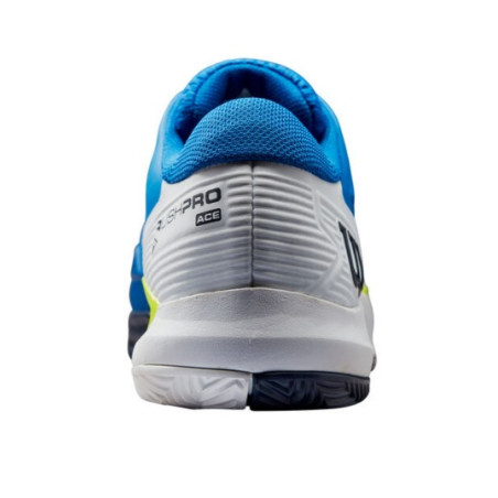 Chaussures WILSON Homme RUSH PRO ACE Terre Battue Bleu / Blanc / Jaune PE 2023