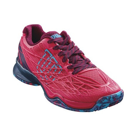 Chaussures WILSON Femme Toutes Surfaces KAOS Rose / Bleu AH 2017
