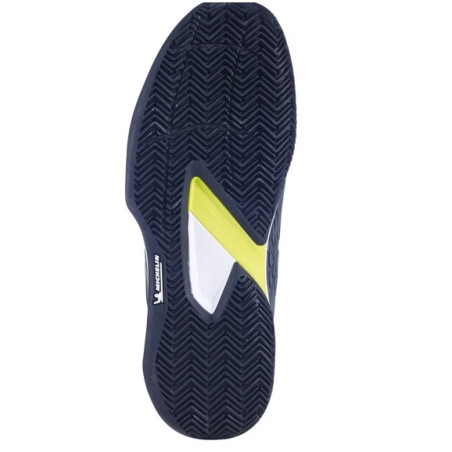 Chaussures BABOLAT Homme Propulse Fury CLAY Gris / Jaune AH 2022