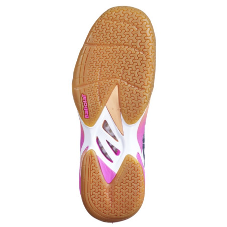 Chaussures BABOLAT Femme SHADOW TOUR INDOOR Blanc / Rose 2022