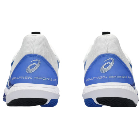 Chaussures ASICS Homme SOLUTION SPEED FF 3 Terre Battue Blanc / Bleu PE 2024