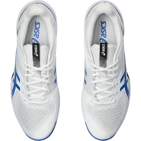 Chaussures ASICS Homme SOLUTION SPEED FF 3 Terre Battue Blanc / Bleu PE 2024
