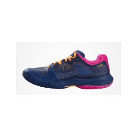 Chaussures Padel BABOLAT Femme JET RITMA Violet / Orange PE 2023