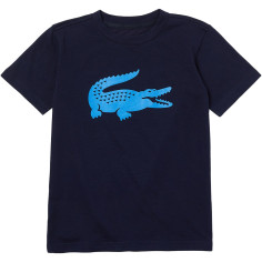 T-Shirt LACOSTE Jnuior Garçon SPORT Bleu PE 2022