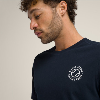 T-Shirt WILSON Homme GRAPHIC TEE Marine PE 2023