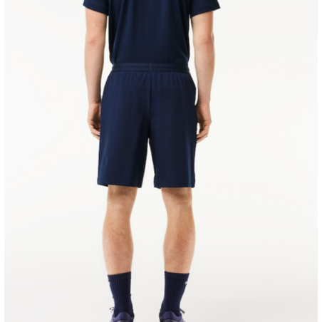 Short LACOSTE Homme SPORTSUIT ULTRA DRY REGULAR FIT Bleu PE 2024