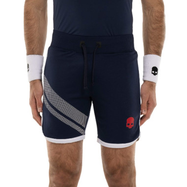 Short HYDROGEN Homme TECH RAYÉ Marine / Blanc /...