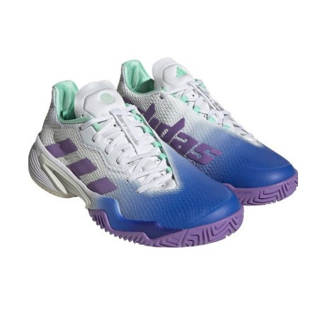 Chaussures ADIDAS Femme BARRICADE Toutes surfaces Violet / Blanche PE 2023