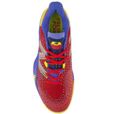 Chaussures NEW BALANCE Homme MCHLAVU2 Toutes Surfaces Rouge /Bleu /Jaune AH 2022